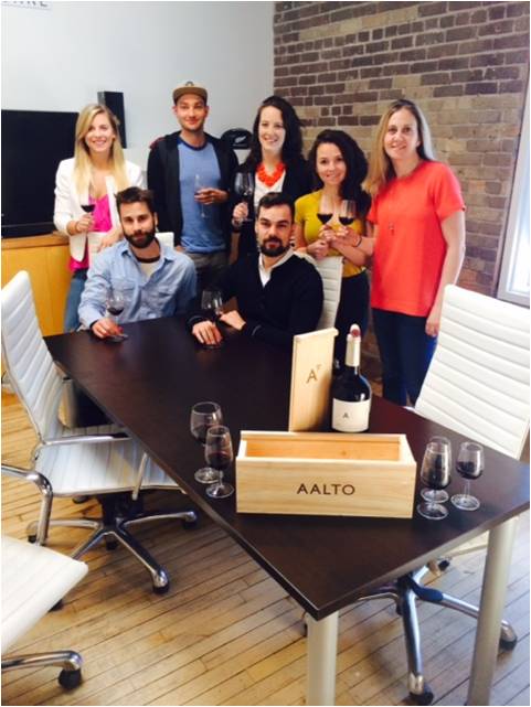 Blacksquare tasting AALTO 2012. Thanks for your great job!