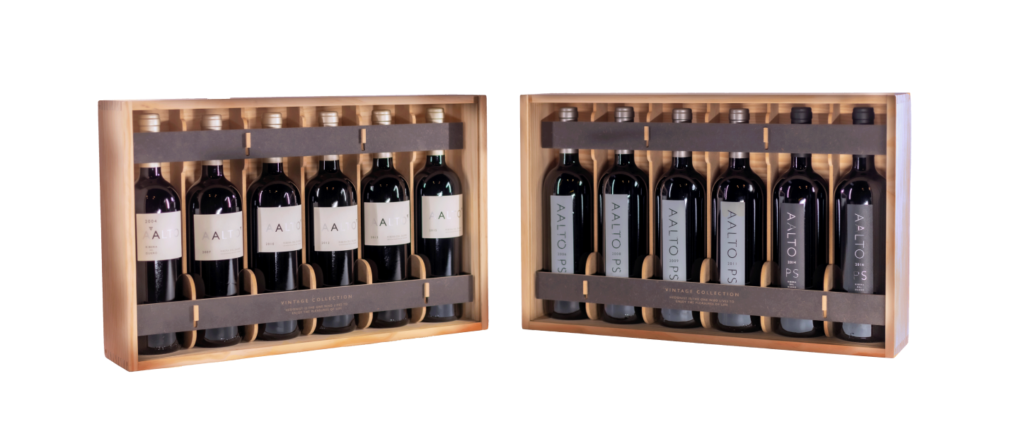 interior-caja Aalto botella aniversario